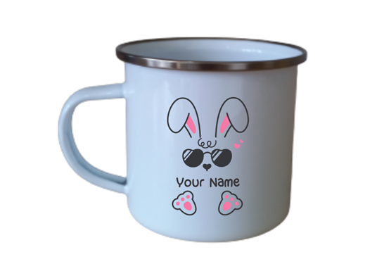 Easter Enamel Mug